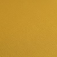 Простыня на резинке из премиального сатина горчичного цвета из коллекции essential, 200х200х30 см