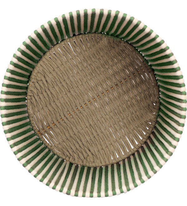 Корзина плетеная dholak grey из коллекции ethnic, размер l