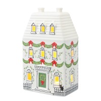Домик с подсветкой olgod из коллекции new year essential, 19см