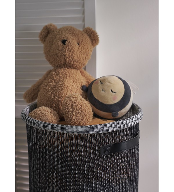 Корзина для хранения sustainable collection, D37х52 см, черная