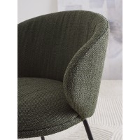 Стул полубарный comfy, рогожка, шпинат
