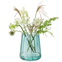 Ваза lagoon, 24 см, цвет морской волны