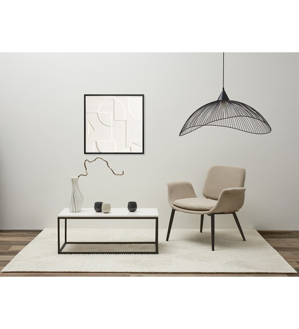 Панно декоративное с эффектом 3d minimalism, с черной рамой, 60х60 см
