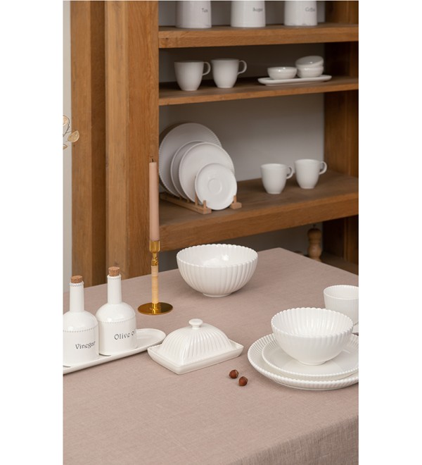 Набор из двух тарелок белого цвета из коллекции kitchen spirit, 26 см