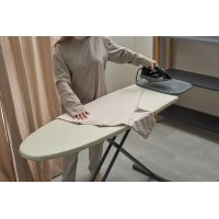 Доска гладильная напольная smart iron, 123х46 см, молочная