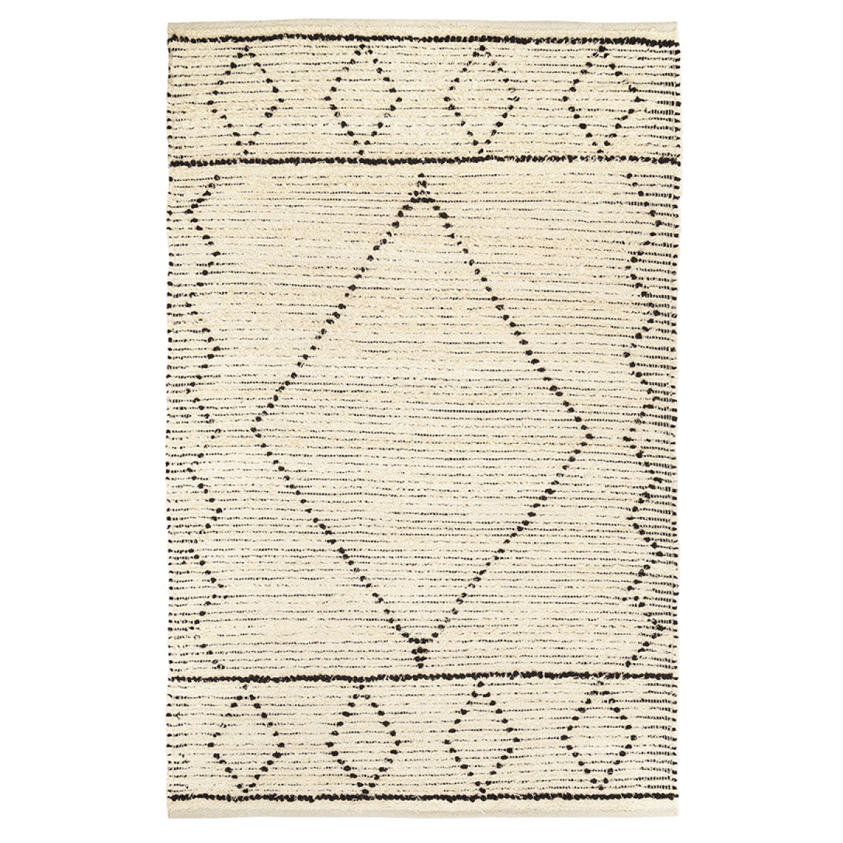 Ковер из переработанного хлопка dispur из коллекции ethnic, 120х180см