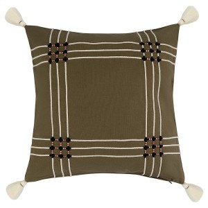 Чехол на подушку nomad grid из коллекции ethnic, 45х45 см