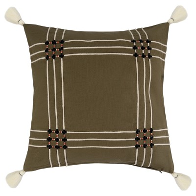 Чехол на подушку nomad grid из коллекции ethnic, 45х45 см