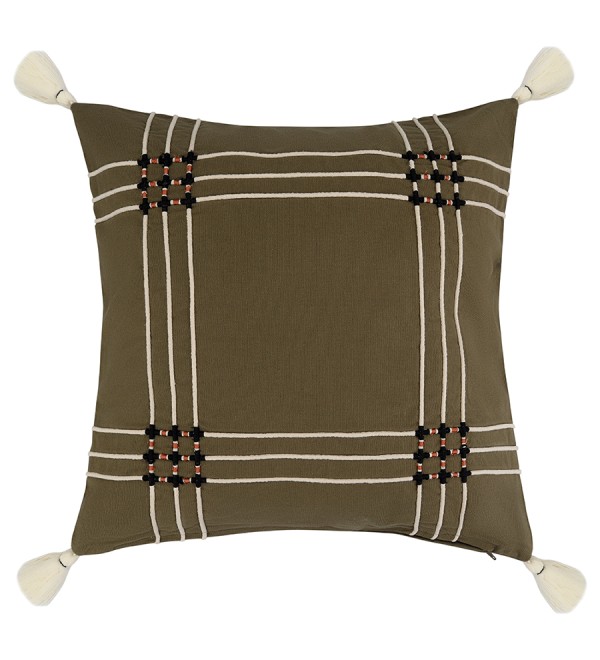 Чехол на подушку nomad grid из коллекции ethnic, 45х45 см