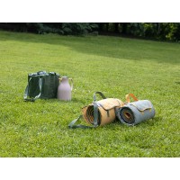 Плед для пикника и отдыха на пляже smart picnic, шалфей