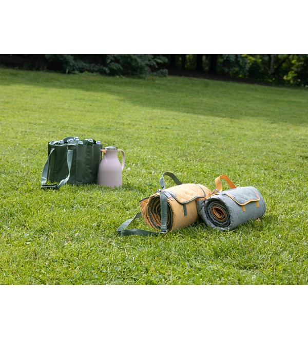 Плед для пикника и отдыха на пляже smart picnic, шалфей
