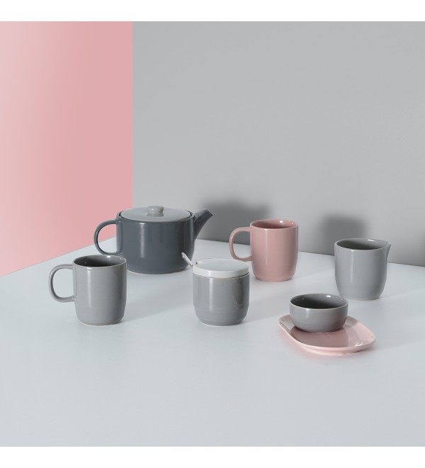 Сахарница cafe concept d 8,5 см серая