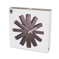 Часы настенные ribbon, D30,5 см, черныe