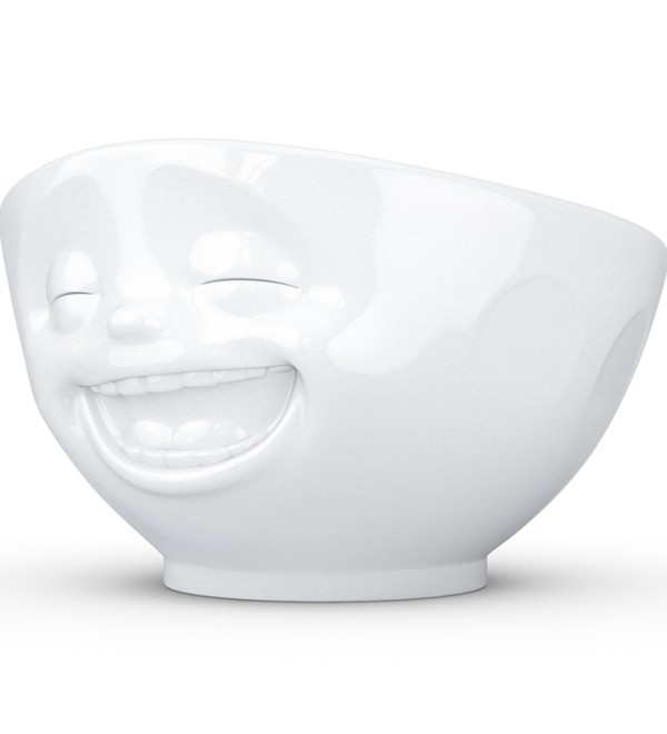 Чаша laughing, 1 л, белая