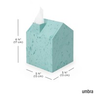 Бокс для салфеток casa, светло-голубой