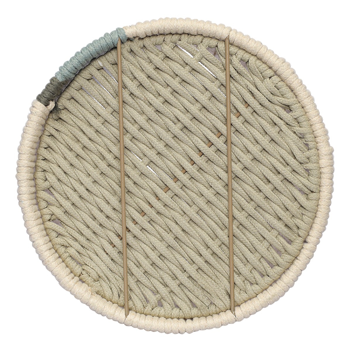 Корзина плетеная conga green из коллекции ethnic, размер l