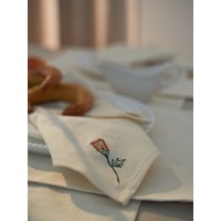 Салфетка сервировочная spring flower из коллекции ethnic, 45х45 см