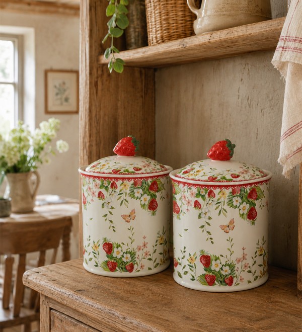Тарелка десертная jardin des fraises, D20 см