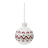 Набор ёлочных украшений с подсветкой festive embroidery из коллекции new year essential, 4 шт.