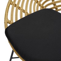 Стул vetle round, ротанг