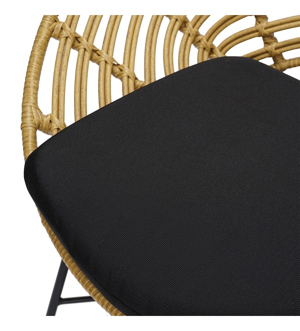 Стул vetle round, ротанг