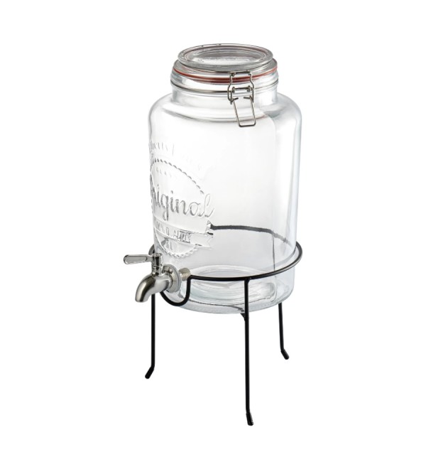 Диспенсер для напитков с подставкой maison jar, 5 л