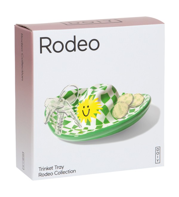Поднос декоративный, rodeo, cowboy hat, 14,6х15.5 см