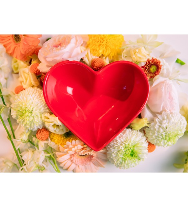 Салатник love, 18х15 см