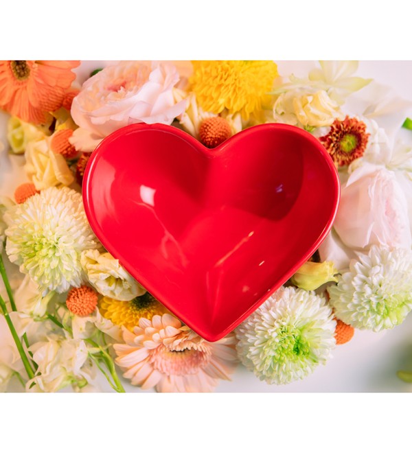 Салатник love, 18х15 см