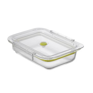 Контейнер для запекания и хранения click glass с крышкой, 700 мл