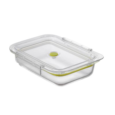Контейнер для запекания и хранения click glass с крышкой, 700 мл