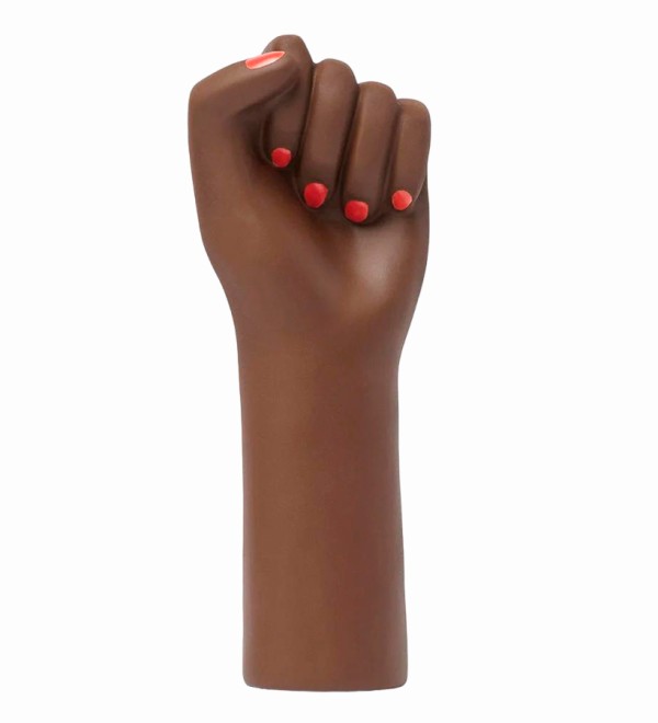 Ваза для цветов girl power, black, 27,1 см