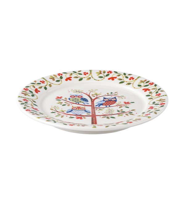 Тарелка owl из коллекции birds of paradise, D18 см
