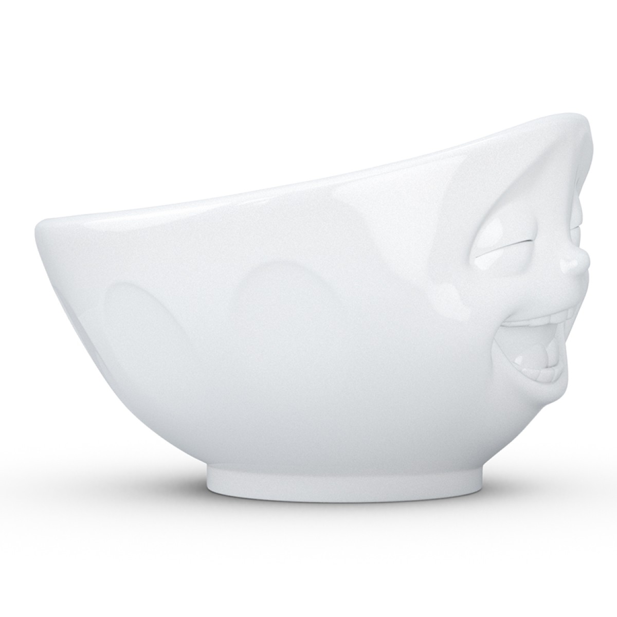 Чаша laughing, 1 л, белая
