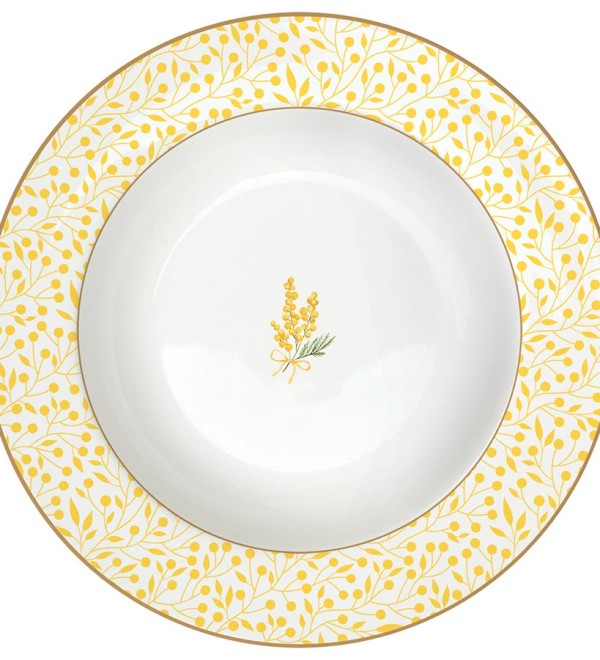 Тарелка глубокая mimosa, 21,5 см