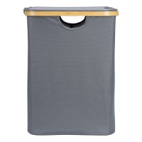 Корзина для белья neat mid, 40x33x43 см, серая