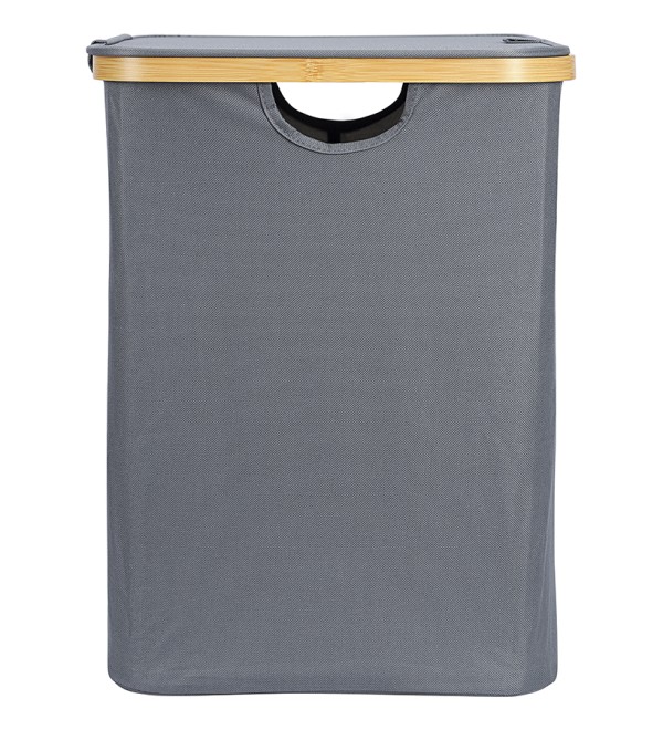 Корзина для белья neat mid, 40x33x43 см, серая