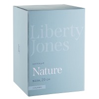 Ваза nature, 29 см, голубая