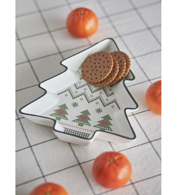 Набор из двух сервировочных тарелок sweet memories из коллекции new year essential