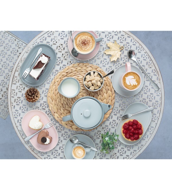Чашка для латте cafe concept 550 мл серая