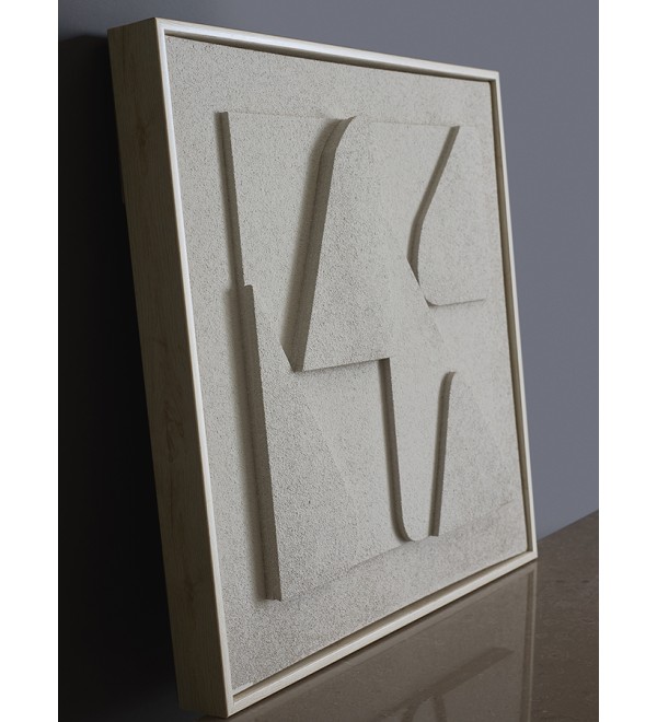 Панно декоративное с эффектом 3d minimalism triangle, 40х40 см