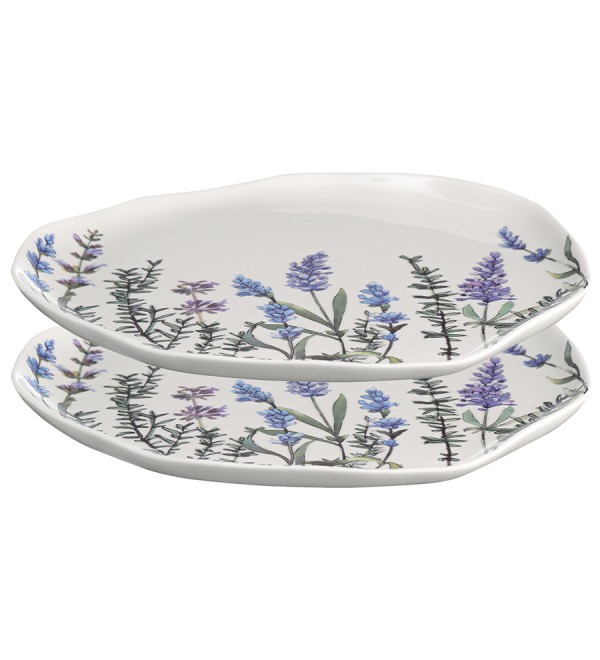 Набор тарелок floral, D26 см, 2 шт.