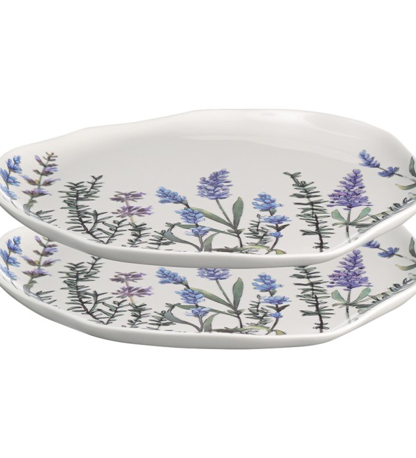 Набор тарелок floral, D26 см, 2 шт.