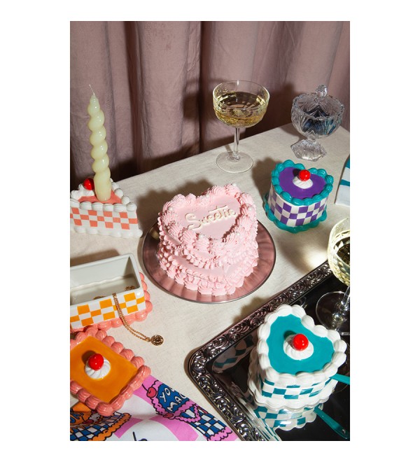 Шкатулка для украшений sweetie, heart cake