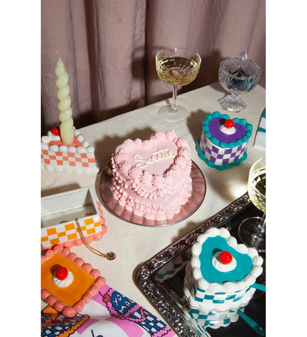 Шкатулка для украшений sweetie, heart cake