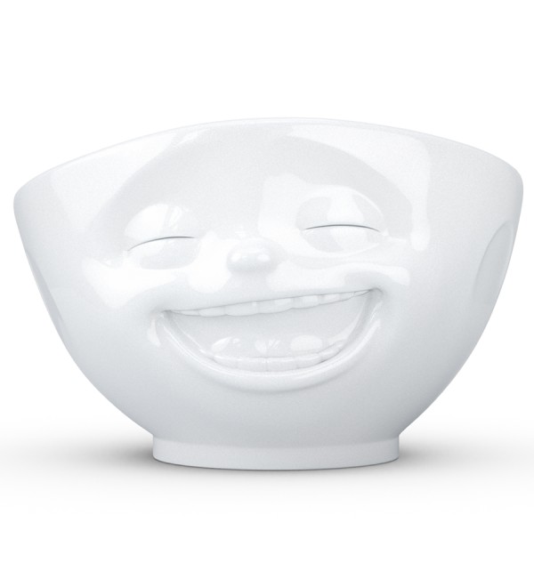 Чаша laughing, 1 л, белая