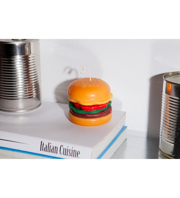 Свеча fast food, burger, 6 см