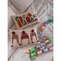 Чехол на подушку cozy knits из коллекции new year essential, 30х45 см