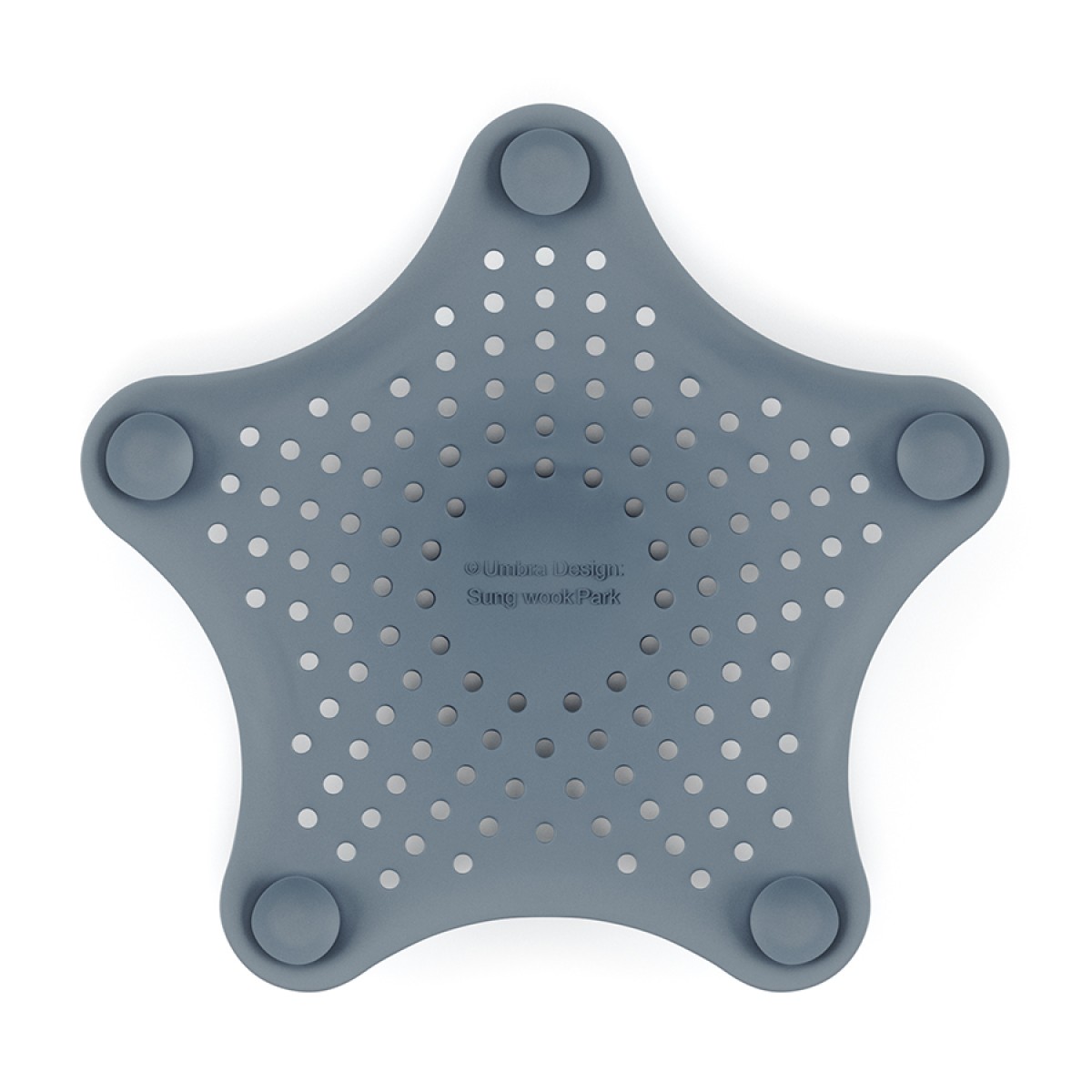 Фильтр для слива starfish, серо-голубой