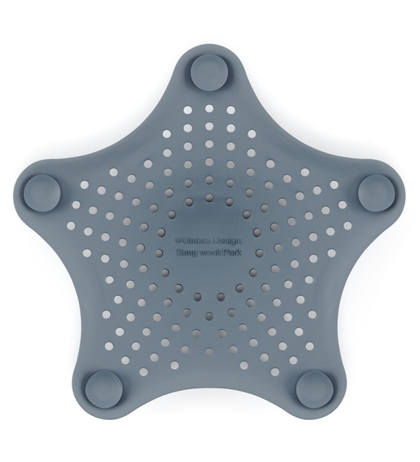 Фильтр для слива starfish, серо-голубой